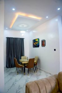 Fully furnished dinning area 