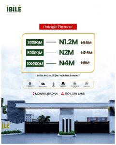 Very Affordable/cheap Land for Sale in Ibadan