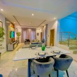 The Alverton Estate 2 Lagos modern dining area and sitting room