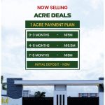 Installment payment plan for 1 Acre land at Ibile Moniya Ibandan Oyo State available for sale