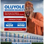 profitable commercial investment in Ibadan - Premium shops for sale at Oluyole Modern market Ibadan