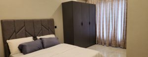 The Venice Sangotedo property for sale tasteful finished and furnished bedroom 