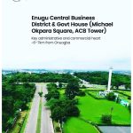 Business district of Enugu near Nkem City