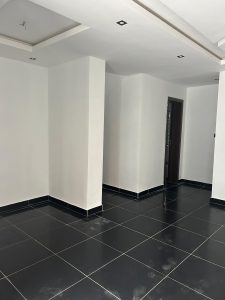 Spacious bedroom - not the regular small bedroom apartments rampart in Lagos. More space in the bedroom at Amazing Grace Court 3 estate 