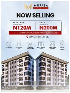 Mufasa Prime Apartments for sale in Lekki