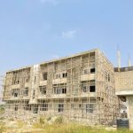 The Venice Sangotedo while under construction