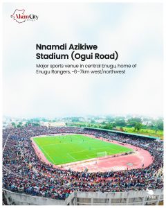 Stadium near Nkem City Enugu 