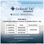 Bolanlé Dé Residencé - 3 bedroom apartment for sale in Lagos