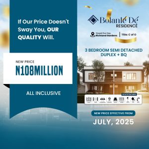 Bolanlé Dé Residencé - Luxury apartments in Lagos