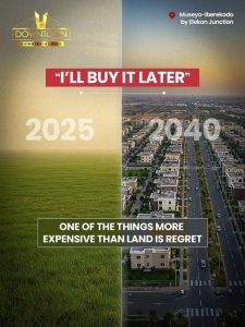 Downtown Lagos commercial city Land for sale