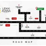 Direction or map containing directions to Lekki Avana Phase 2