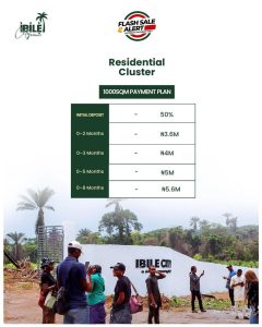 Payment plan for Ibile Imota 