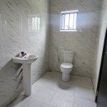 Finished bathroom and toilet at Almond County Homes Mowe Town Ogun State - cheap and affordable houses for sale in Ogun State