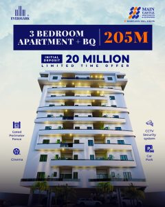 3 Bedroom Apartments+ BQ for sale