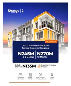 Orange Terraces - luxury houses for sale in Gbagada