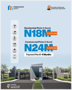 Paragon City Estate - affordable residential and commercial land for sale in Epe