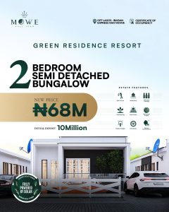 2 bedroom apartment for sale at Mowe Golf Town Lake Front Plot