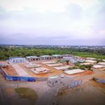 Ongoing construction at Mowe Golf Town Estate