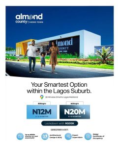 Almond County Mowe Town payment plan: Affordable Plots for sale in Ogun State