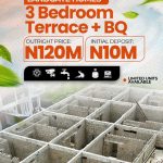 3 Bedroom Terraces + BQ Available for Sale at LandGate Homes Ajah Lagos