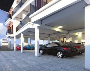Ample parking space at Wakefield Apartments 