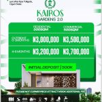 Price update of Kairos Garden 2 in Ogun State