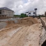 Filling of foundation of Oranje Apartments Lekki