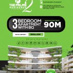 Luxury 3 bedroom apartment with BQ for sale at The palms Residence 2