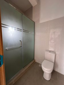 Tastefully Designed Toilet and Bathroom at Paragon Apartments - Luxury apartments in Lekki with pool available for sale 