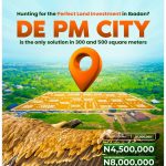 DE PM City Estate Badeku Ibadan - Affordable 300 and 500 SQM Plots of Land for Sale in Badeku, Ibadan