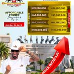 The Parliament Ibeju Lekki - Luxury plots of land available for sale