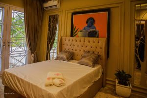 Furnished bedroom Mowe Golf Town Estate