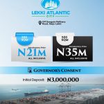 Commercial plots of land for sale at Lekki Atlantic City Lagos near Dangote refinery Lagos