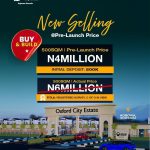 500 SQM land for sale at Ajé Gardens Estate Agbowa Ikorodu Lagos