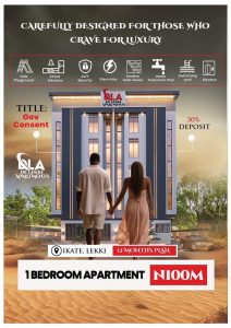 De Lekki Apartments - luxury 1 bedroom apartments in Lekki for sale