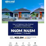 2 bedroom apartment for sale at Almond County Homes, Mowe Town, Ogun State