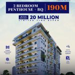 2 Bedroom Apartments Penthouse + BQ for sale at Main Castle Apartments Lagos