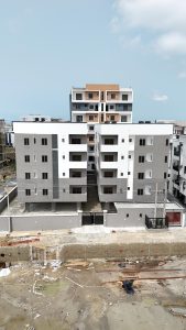 Luxury apartments in Lekki with pool