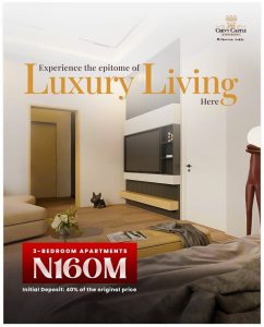 3 Bedroom Luxury Apartment for Sale at Chevy Castle Apartments Chevron Lekki