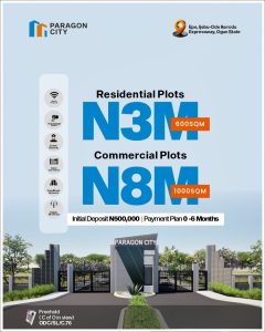 Paragon City Estate - affordable residential and commercial land for sale in Epe