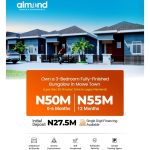 3 Bedroom Bungalows for sale at Almond County Homes Mowe Town Ogun State