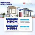 Meridian Boulevard Estate - Affordable Plots of Land for sale in Lagos Nigeria. Secure real estate investment opportunity. Buy and build