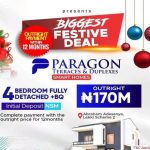 Paragon Terraces and Duplexes - Smart Homes for Sale in Lekki Lagos