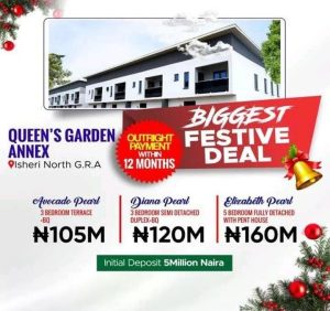 Queen’s Garden Annex II - houses for sale in Lagos 