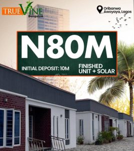 3 Bedroom detached bungalows for sale in Lagos 