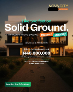 Nova City Abuja property for sale