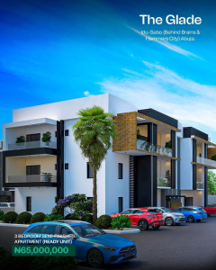 The Glade Estate Idu-Sabo Abuja - 3 Bedroom apartment for sale