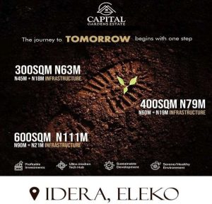 Capital Garden Estate Affordable Plots for sale in Eleko