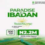 Sunstone City Estate Ibadan Land for Sale in Oyo State. Buy and build