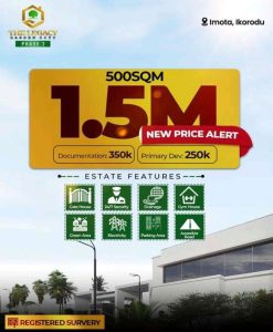 Legacy Garden City 2 - Affordable Plots of Land for Sale in Imota Ikorodu Lagos